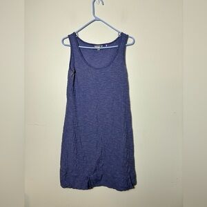 Toad &co Tank Dress Sz M Purple Organic Cotton Outdoor Hiking‎ Camping
